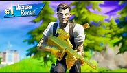 Tier 100 Midas Skin Solo Win Full Gameplay Fortnite Chapter 2 Season 2 No Commentary PS4 Console