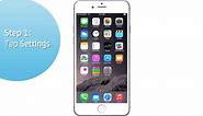Apple iPhone 6 Plus: Turn on/off data roaming services