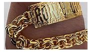 80 Grams Chino Link Bracelet 10kt gold