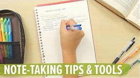 Note-taking Tips & Tools