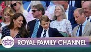 Prince George Joins Kate and Will for Men's Wimbledon Final