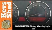 Easily Fix Any BMW Airbag Warning Light Problem!