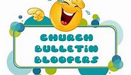 Church Bulletin Bloopers Countdown