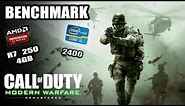 COD Modern Warfare Remastered (2016) | R7 250 4GB GDDR3 ft. Intel Core i5 2400