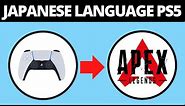 How To Change Apex Language To Japanese On PS5 / PS4