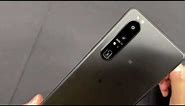 Sony Xperia 1 III hands on video