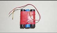 12 volt lithium ion battery homemade | Diy small 12 volt rechargeable battery