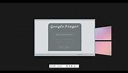 شرح برنامج المهجور جوجل فنجر Google Finger