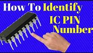 how to identify ic pin number