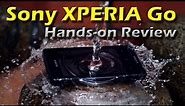 Sony Xperia Go Review - Hands-on