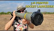 World's First 3D Printed Rocket Launcher (Featuring D&S Creations)