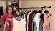 Storage Ideas for Hanging Clothing : Organizing With Style