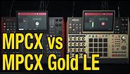 Akai MPC X versus the Gold Limited Edition Sound Comparison Shoot Out