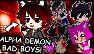 GACHA ALPHA DEMON BAD BOYS?! (Reacting to them, learning about them, and making one!)