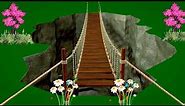 wooden bridge green screen|free download|bridge green screen|green screen bridge no copyright