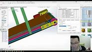 Instructions for drawing mini conveyor with SolidWorks Software