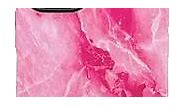 Casely iPhone 12 Case | Pretty in Pink | Hot Pink Marble Case | Bold Protective Design