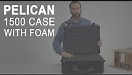 Pelican 1500 Case with Foam, Black (Camera, Gun, Equipment Case)