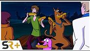 Scooby-Doo Meets Courage the Cowardly Dog Clip: Courage Snacks [EXCLUSIVE]
