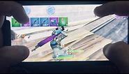 4 Finger Claw Handcam on iPhone 11 (HUD & Setting) - Fortnite Mobile