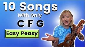 10 Easy Ukulele Songs Using Only 3 Chords Tutorial and Play Along