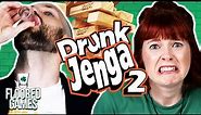 DRUNK DARE JENGA 2 - Irish People Try Drunk Dare Jenga 2 | Floored Games