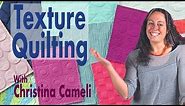 How to Add Texture to Your Quilts