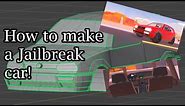 How To Make Your Own Jailbreak Car! (Blender Low Poly Car Tutorial)