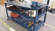 Izrada radnog stola za radionicu - varenje / Making a working table for welding