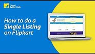 How to add one product on Flipkart