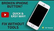 How To Fix Broken iPhone Power Button - Quick Fix Without Tools