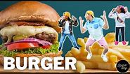 "Burger" Dance Song 🍔 | Ronnie Boy Kids [Official Music Video]