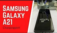 Samsung galaxy A21 charging port replacement | how to replace Samsung galaxy a21 charging port