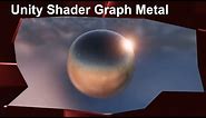 Unity Metal Shader Tutorial: How to in Shader Graph without using any textures