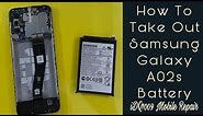 How To Take Out Samsung Galaxy A02s battery idq1009.official