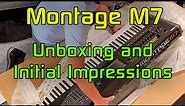 The Yamaha Montage M7: Unboxing and Initial Impressions