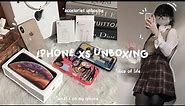 IPHONE XS UNBOXING 2023📦🛒 | buying myself a new phone, what’s on my iphone