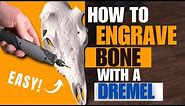 How To Engrave A Deer Skull With A Dremel Rotary Tool