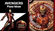 Creative Avengers Themed Party Pizza Ideas - Superheroes - Spider-Man