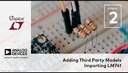Adding Third Party Models | TI LM741 | Inverting Op-amp Circuit | Tutorial 2