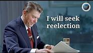 Ronald Reagan's Reelection Journey Begins | January 29, 1984