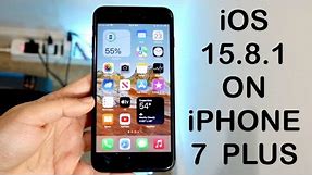 iOS 15.8.1 On iPhone 7 Plus! (Review)