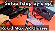 Rokid Max AR Glasses: How to Setup (step by step) on Samsung Phones