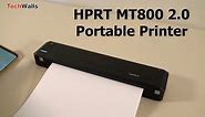 HPRT MT800 2.0 Thermal Transfer Portable Printer - Unboxing & Testing