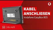 Vodafone EasyBox 805 anschließen