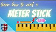 Learn how to measure using a meter stick