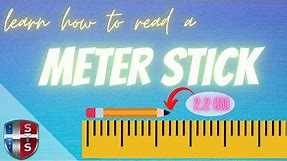Learn how to measure using a meter stick