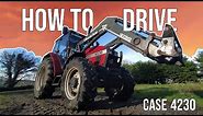 How to Drive a CASE IH 4230 Tractor