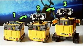 Transforming Wall E Toy with Stop Motion Animation