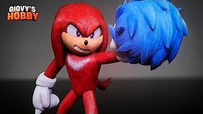 Making Knuckles vs Sonic Fight ★ 3D Sculpting ➤ Sonic Movie 2